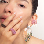 Aretes Cimática L Multicolor