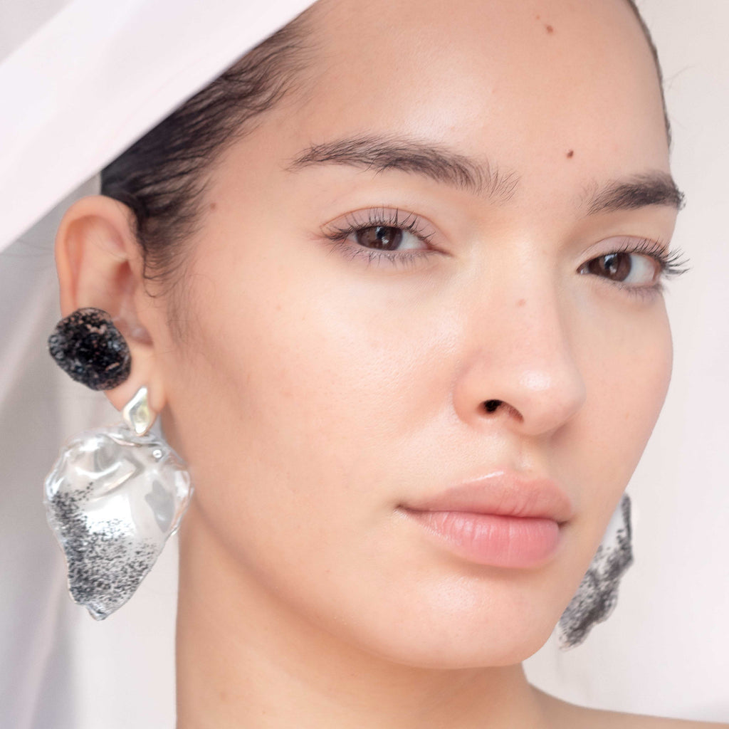 Aretes Cimática L Negro