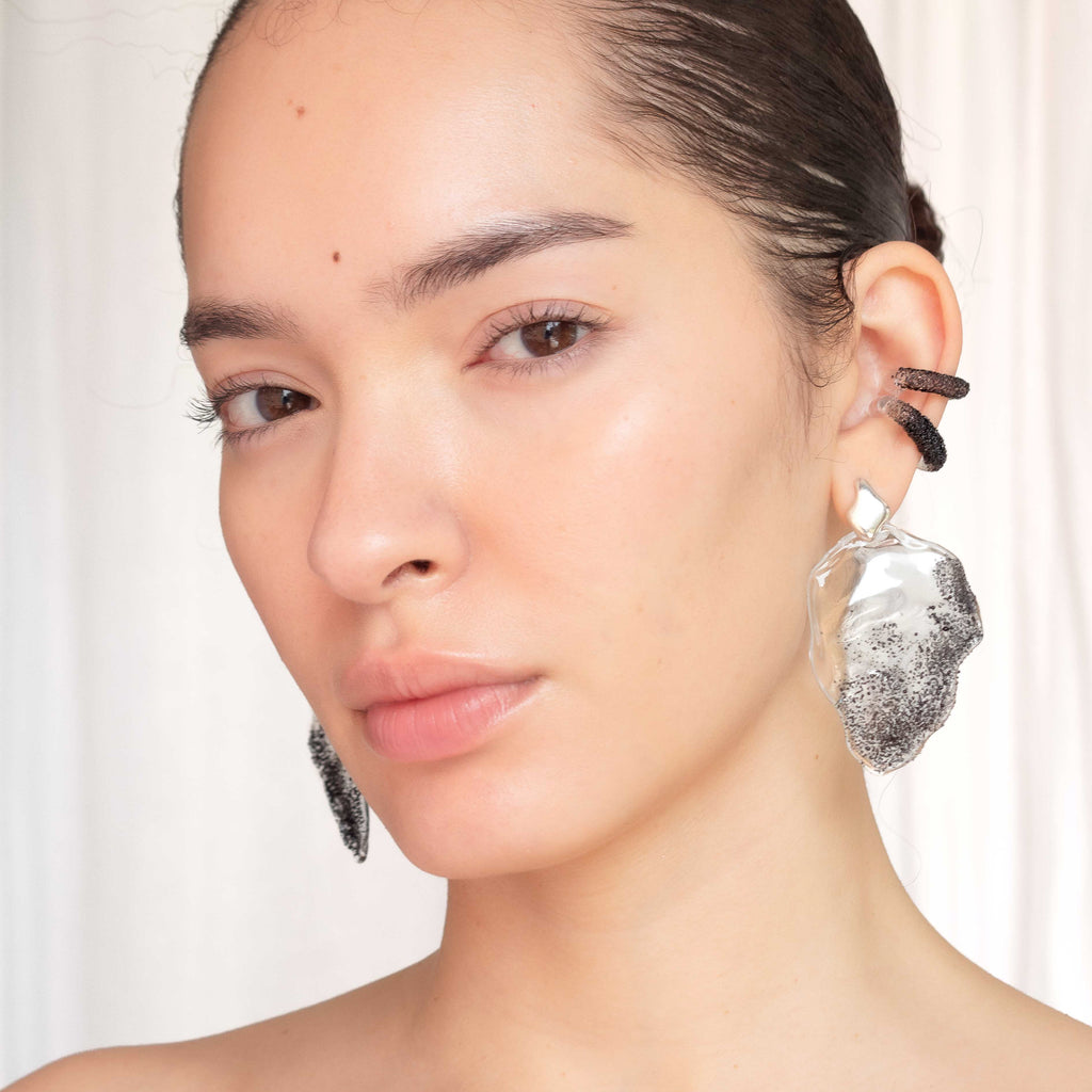 Aretes Cimática L Negro
