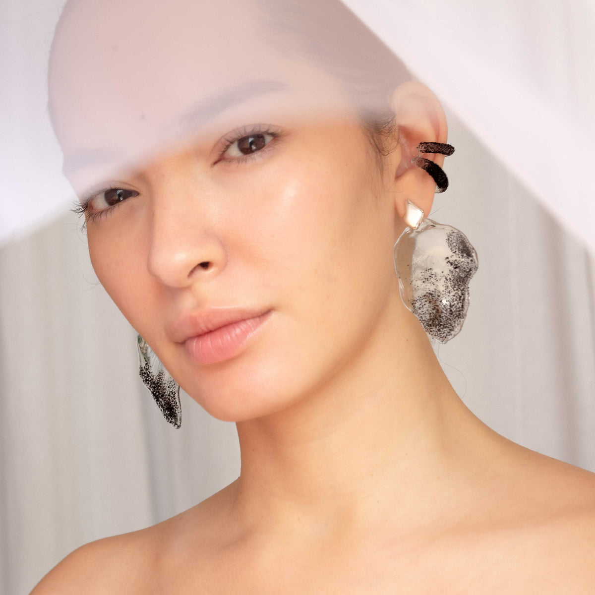 Aretes Cimática L Negro