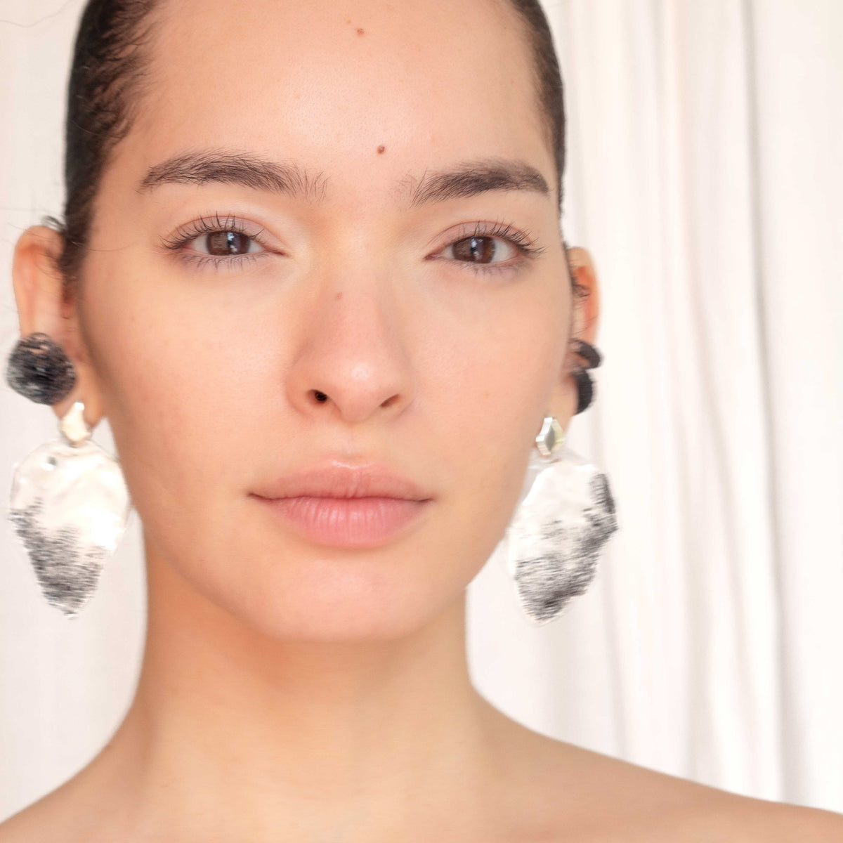 Aretes Cimática L Negro