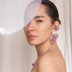 Aretes Cimática L Rosado