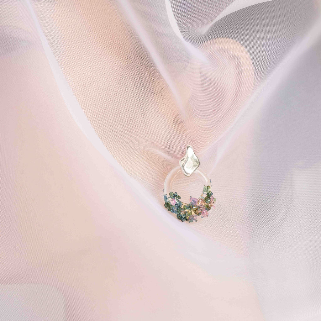 Aretes Onda S Multicolor