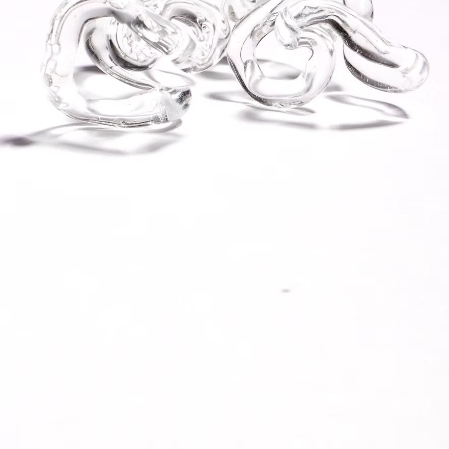 Aretes Interconexión L Transparentes