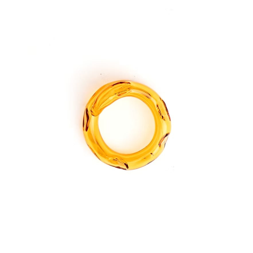 Anillo Remolino Ámbar