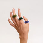 Anillo Remolino Turquesa