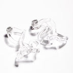 Aretes Interconexión L Transparentes