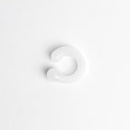 Earcuff Remolino Blanco