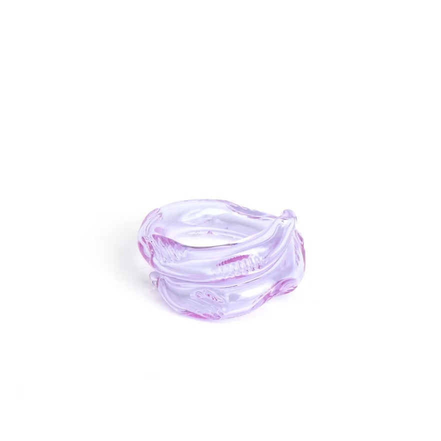 Anillo Remolino Lila