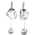 Aretes Soplo Doble Humo