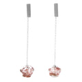 Aretes Soplo S Morado