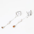 Aretes Sublimación L Ámbar