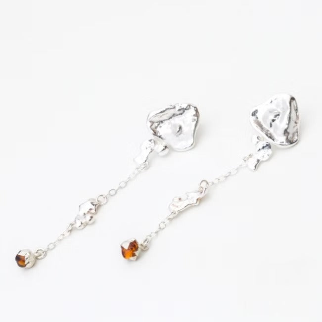 Aretes Sublimación L Ámbar