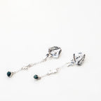 Aretes Sublimación L Turquesa