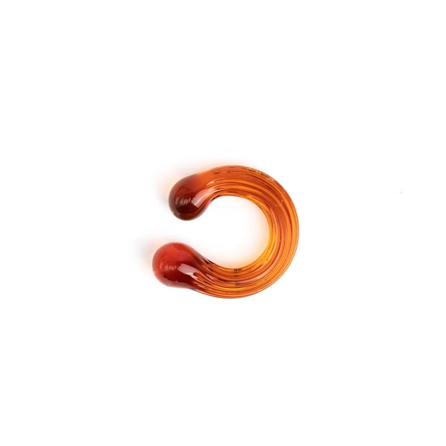 Earcuff Remolino Ámbar