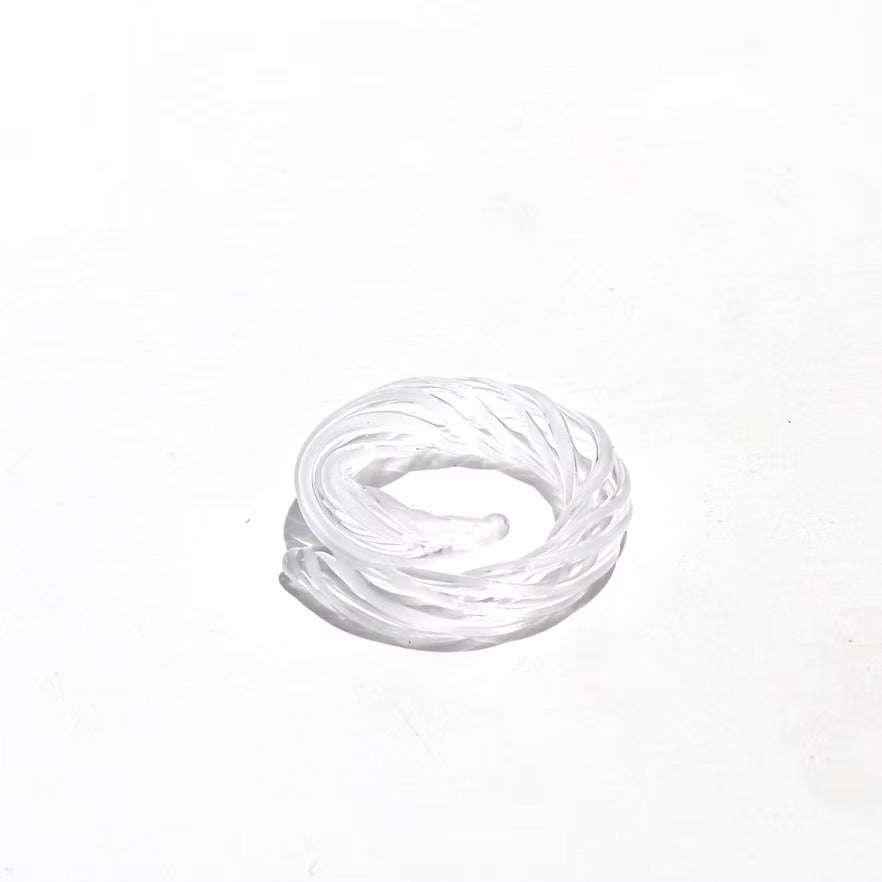 Anillo Remolino Blanco