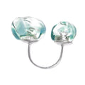 Anillo Soplo Doble Azul