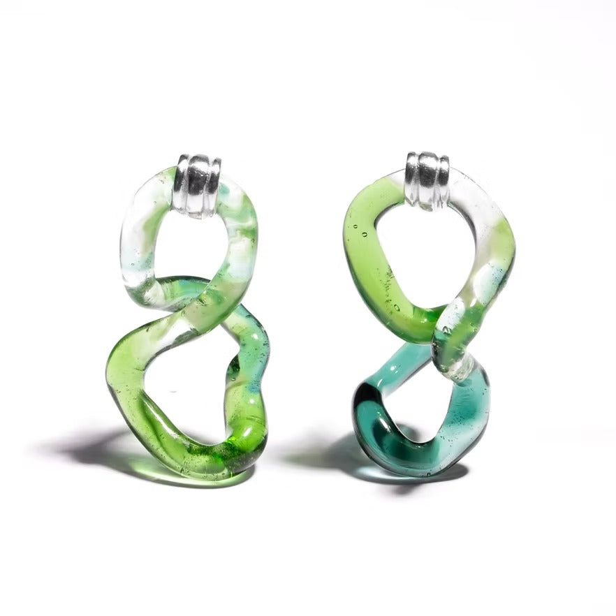Aretes Interconexión M Verdes