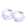 Aretes Remolino Lila
