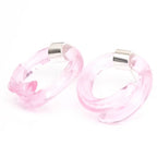 Aretes Remolino Rosado