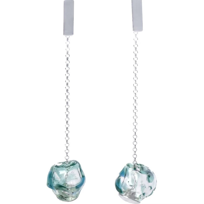 Aretes Soplo S Azul