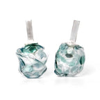 Aretes Soplo M Azul