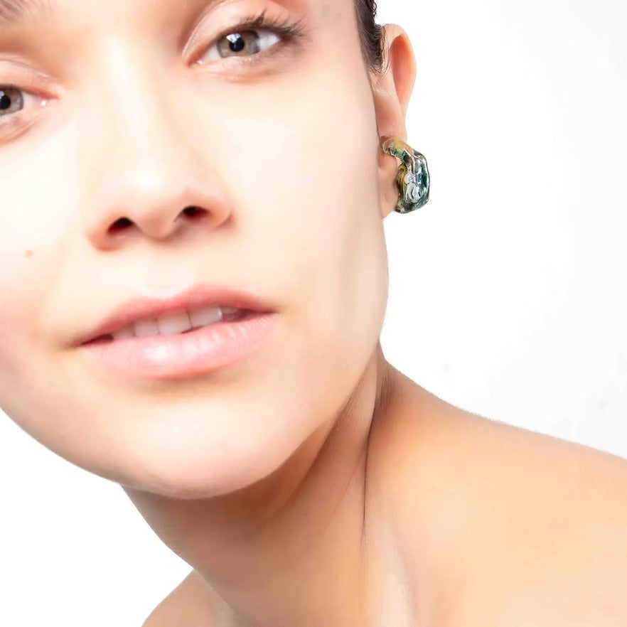 Earcuff Soplo Verde