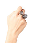 Anillo Soplo Doble Humo