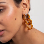 Triple Hoops Ámbar