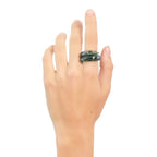Anillo Remolino Turquesa