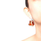 Aretes Soplo M Rojo