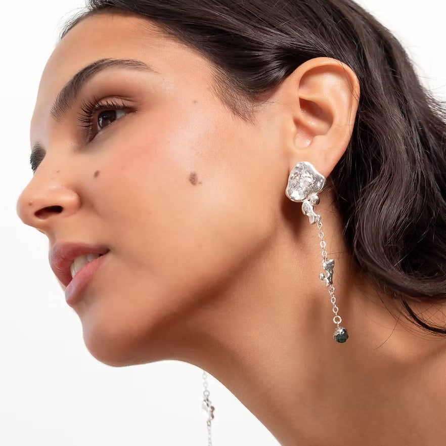Aretes Sublimación L Turquesa