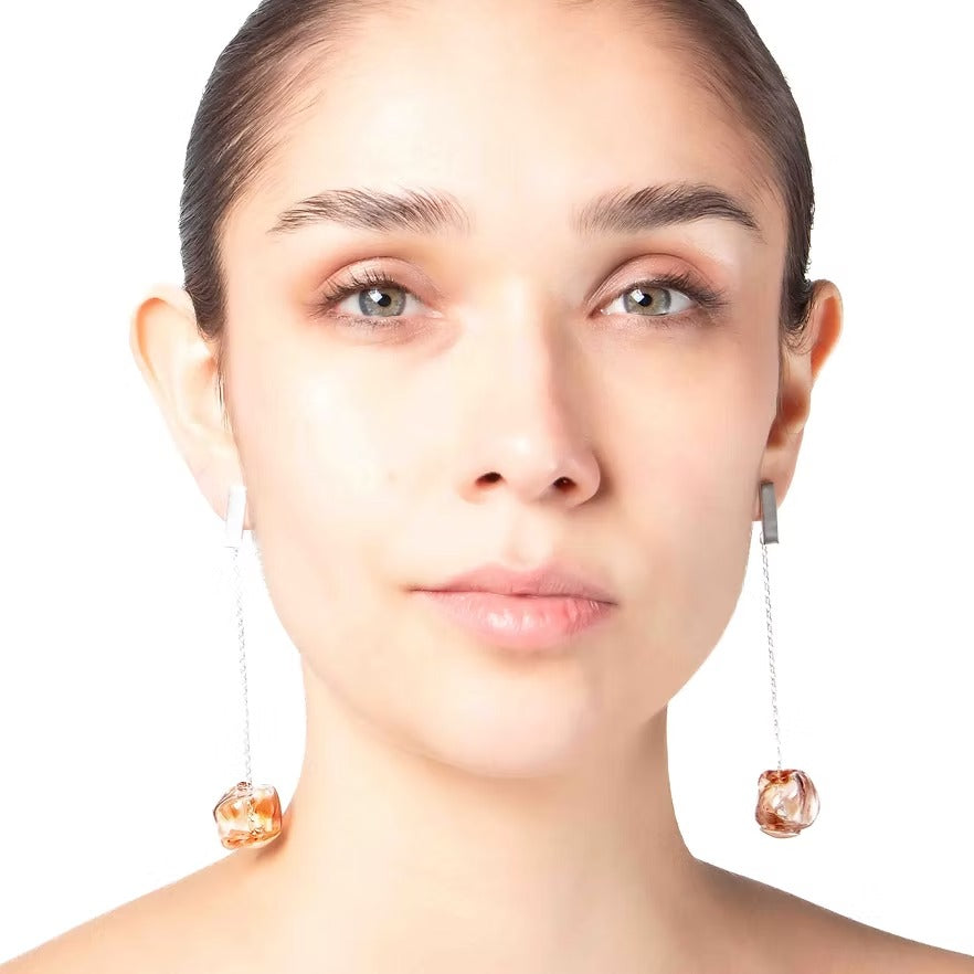 Aretes Soplo S Rojo