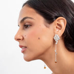 Aretes Sublimación L Ámbar