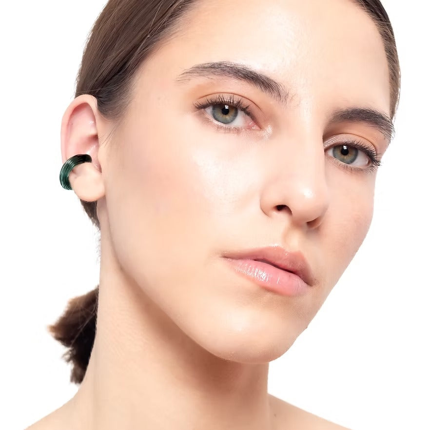Earcuff Remolino Turquesa