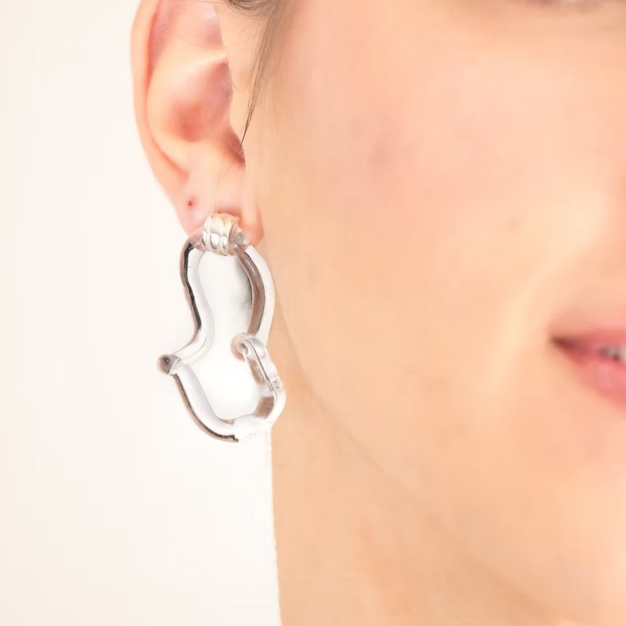 Aretes Interconexión M Transparentes
