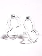 Aretes Interconexión L Transparentes