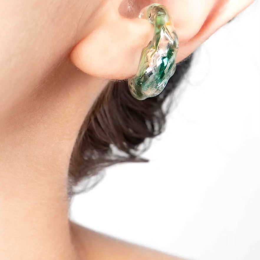 Earcuff Soplo Verde