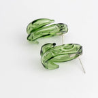 Aretes Remolino Verde
