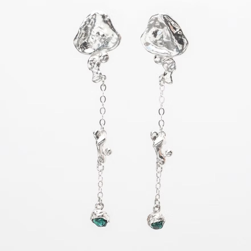 Aretes Sublimación L Turquesa