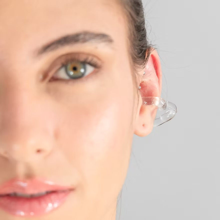 Earcuff Interconexión Transparente