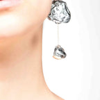 Aretes Soplo Doble Humo