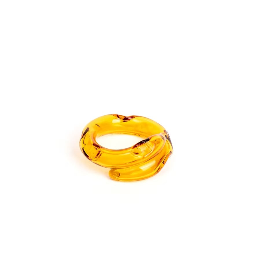 Anillo Remolino Ámbar