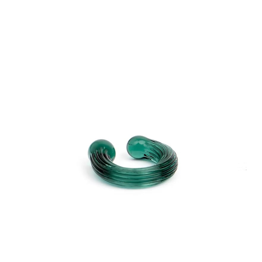 Earcuff Remolino Turquesa