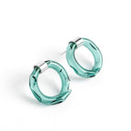 Aretes Remolino Turquesa