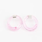 Aretes Remolino Rosado