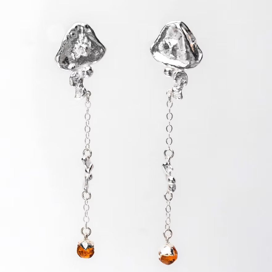 Aretes Sublimación L Ámbar