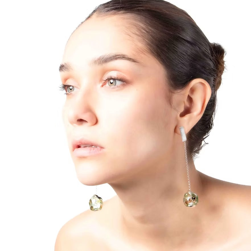 Aretes Soplo S Verde
