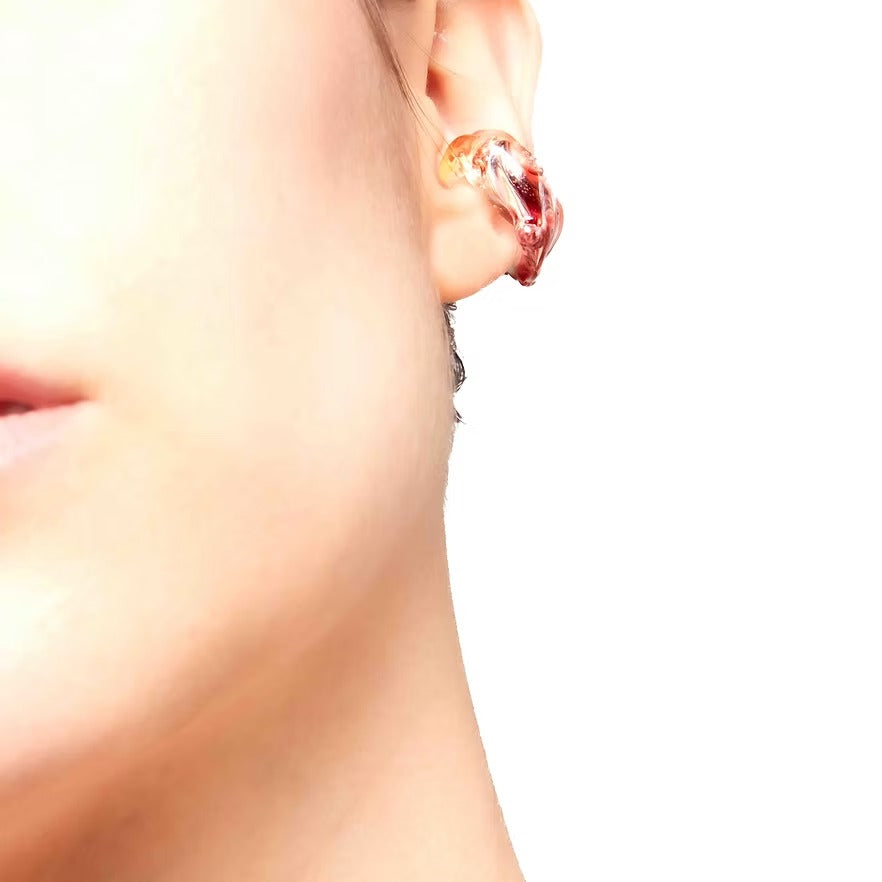 Earcuff Soplo Rojo