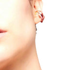 Earcuff Soplo Rojo
